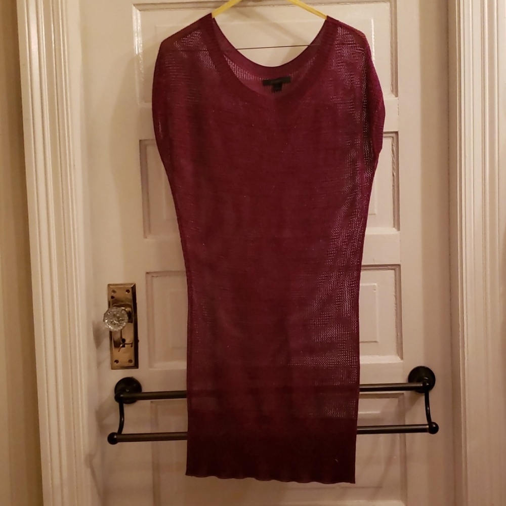 Express sheer tunic SZ S